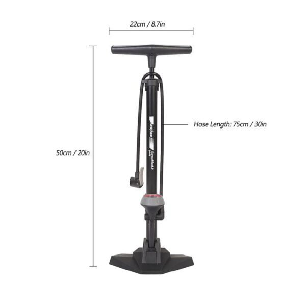 Sahoo Bicycle Floor Air Pump With Psi With Gauge