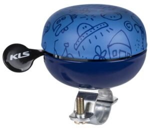 BELL 60 DOODLES BLUE Bicycle bell KELLYS Bell 60 Doodles Blue