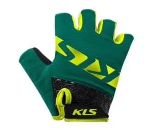 Bike Gloves – Fingerless Cycling Gloves – KLS – Lash Green