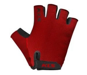 Gloves KLS FACTOR RED Bike Gloves – Fingerless Cycling Gloves – KLS – Factor red