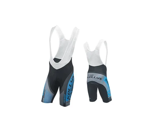 M Bib Shorts KELLYS PRO Race with padding blue