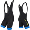 L RIVAL BLUE ROAD/XC BIB SHORTS