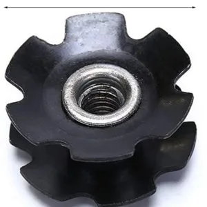 Headset Star Nut for Fork 1-1/8" for  Road and Mountain Bikes