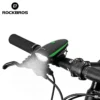 RB-7588-02 RockBros Bright Front T6-LED Light with Horn 3 modes