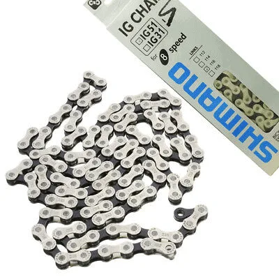Shimano-IG51-6-7-8-spd-chain-02 Shimano 6, 7, 8 Speed - 112 links IG51 for Road, MTB & Hybrid Bikes