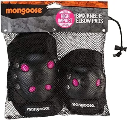 Mongoose - BMX - Knee & Elbow Pads - High Impact Shell - Image 4