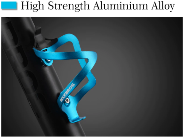 ROCKBROS Aluminium Water Bottle Cages for Road Bikes and Mountain Bikes - MTB