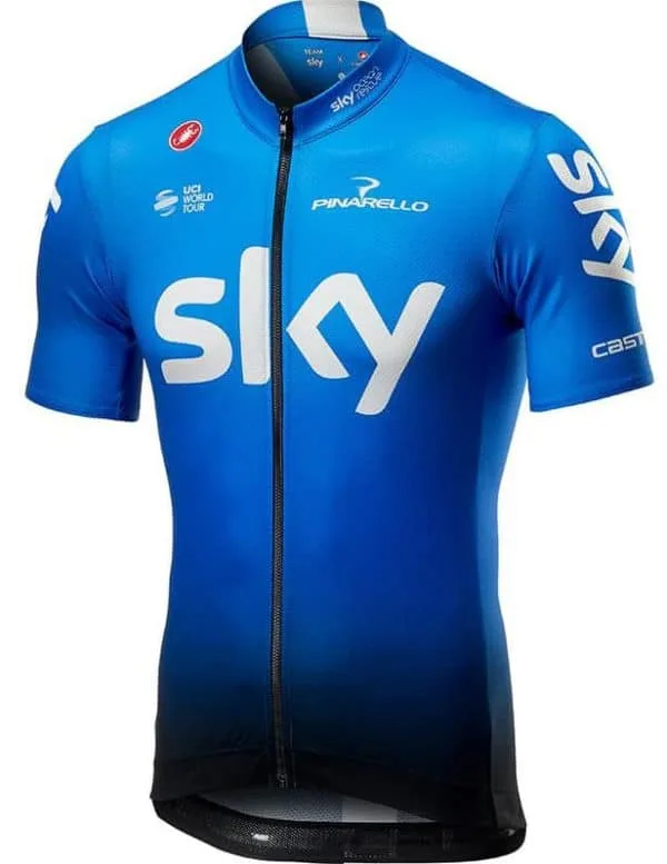 Quality Brands Jersey with Bib Pant - Shorts Set TEAM SKY