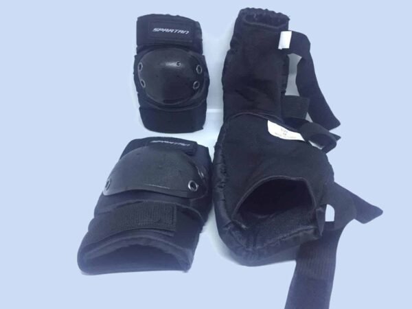 Spartan knee and elbow pads 05 Spartan 3D Padded Knee and Elbow Pads for Kids/Children