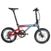 Java Neo Folding 9s Gray Red JAVA NEO2 - 20" SORA Alloy Folding City Bicycle