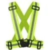 Reflective / Luminescent Cross Chest Safety Belt for bikers