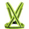 Reflective / Luminescent Cross Chest Safety Belt for bikers