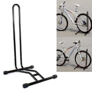 L-Shaped Floor Stand for Mountain Bikes, Road Bikes, Hybrid Bikes and more