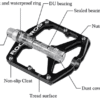 RockBros-MTB-Pedals-02 ROCKBROS Mountain Bike Pedals 9/16" MTB Flat Bicycle Pedal 2017-12E