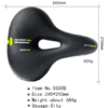 Selle-Royal-REMED-Saddles-City-5550U-specs Selle Royal R.E.Med Memory Foam Bicycle Saddles