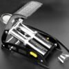 Sahoo 160 psi Double Barrel Foot Pump