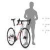 Kellys Bike 2021 ARC 50 S Road Bike 22s 105