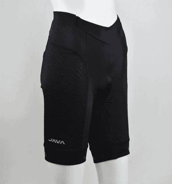 java-cycling-shorts-women-03 JAVA Cycling pants short for women - black