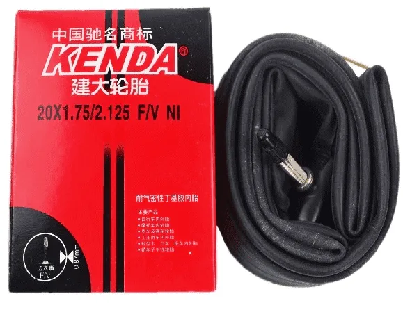 KENDA Bicycle Inner Tube 20" x1.25/1.5 48MM PV (Presta Valve)