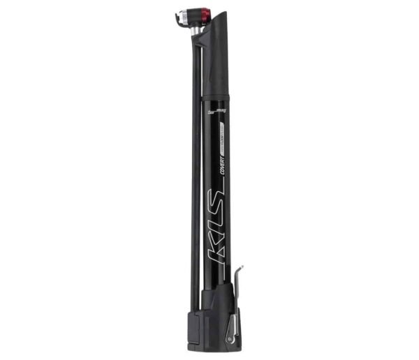 KLS Pump  COVERT MINI FLOOR PUMP (BLACK)-120PSI