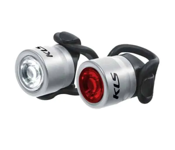 kls-io-silver-set KELLYS – IO SET LIGHT (SILVER) 20LM-30HRS & 7LM-60HRS
