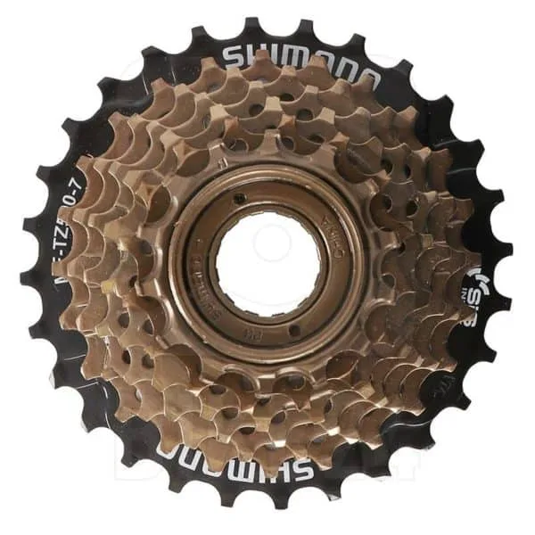 Shimano 7 speed freewheel MF-TZ500-7 - 14T to 28T - Image 2