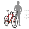 ARC30-FRAME-SIZE Kellys ARC 30 Road Bike 18s Sora - M