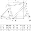 ARC30-GEOMETRY Kellys ARC 30 Road Bike 18s Sora - M