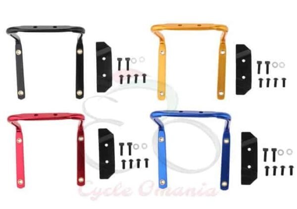 Dual-Water-Bottle-Cage-Mount-4-colors Dual Water Bottle Mounting Aluminium Bracket for all bikes
