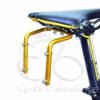 Dual-Water-Bottle-Cage-Mount-Gold Dual Water Bottle Mounting Aluminium Bracket for all bikes