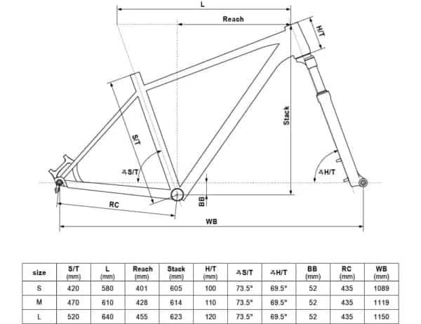 KELLYS Gate 70 S Deore XT/SLX 22 spd 27.5"