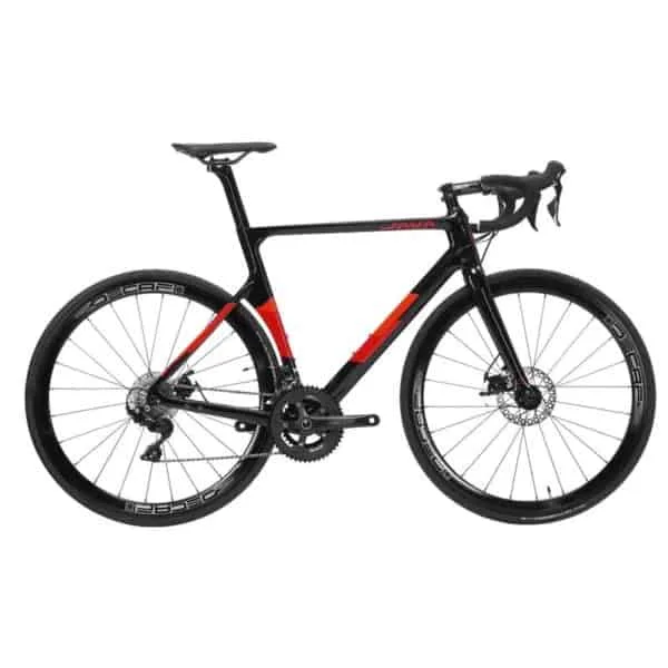 JAVA VISUVIO - black-red JAVA VESUVIO Carbon 22 speed 105