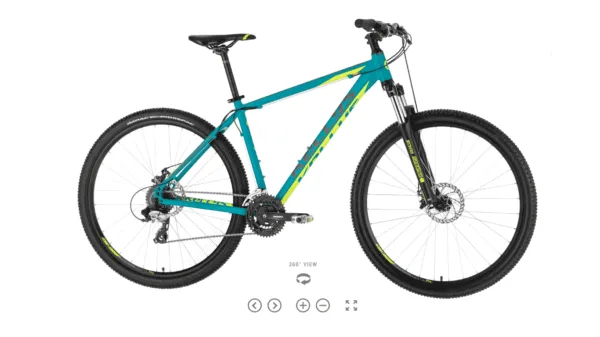 Kellys Bike Madman 30 Turquoise S 24s 26"