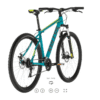 KELLYS 2020 Madman 30 Turquoise L 27.5-03 Kellys Bike Madman 30 Turquoise S 24s 26"