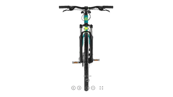 Kellys Bike Madman 30 Turquoise S 24s 26"