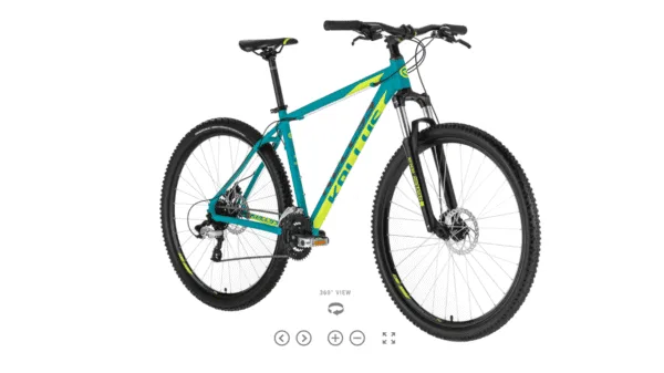 Kellys Bike Madman 30 Turquoise S 24s 26"