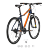KELLYS 2020 Vanity 20 Neon Orange Blue 27.5 -03 KELLYS 2020 Vanity 20 Neon Orange Blue 24s 27.5"