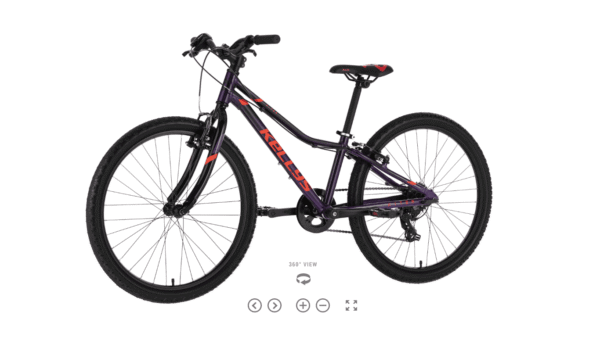 KELLYS Bike Kiter 30 Purple 7s 24"