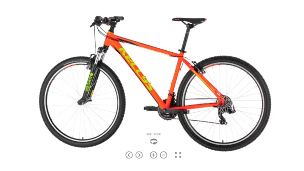KELLYS 2020 MADMAN 10 NEORG (9) Kellys Bike Madman 10 Neon Orange 21s S 26”