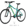 KELLYS Vanity 10 Aqua Green 21s 27.5"