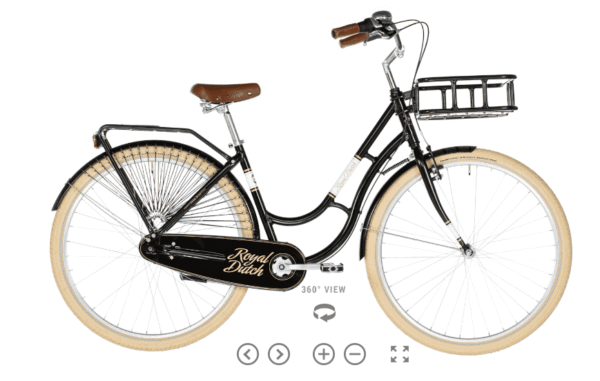 Kellys 2020 Royal Dutch Black - 28x2 7sp -01 KELLYS Royal Dutch Black 7s 28x2.0
