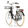 Kellys 2020 Royal Dutch Black - 28x2 7sp -03 KELLYS Royal Dutch Black 7s 28x2.0