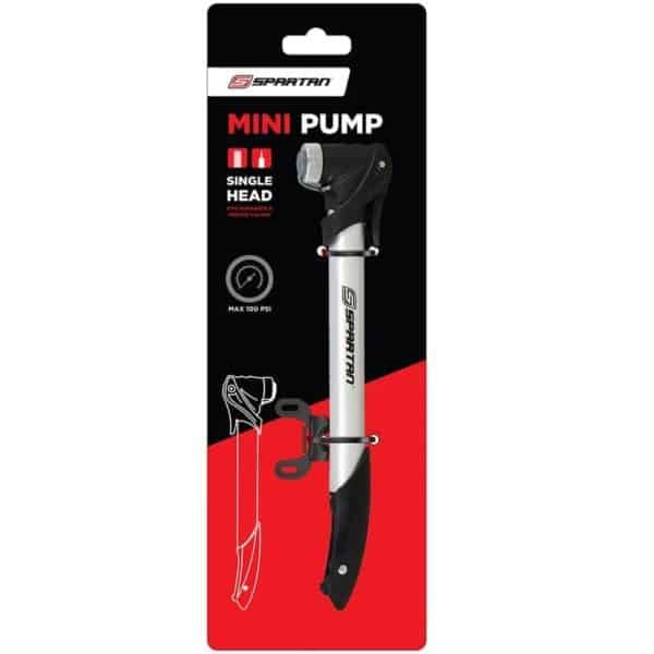 Spartan 100 Psi 7 Bar Mini Bike Frame Pump