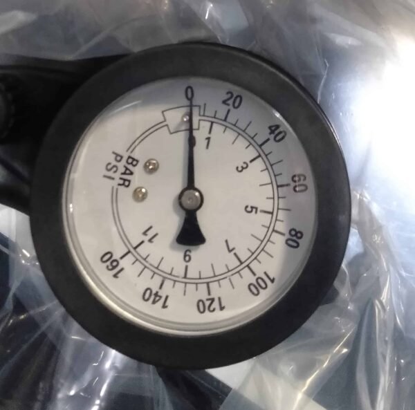 Bicycle Floor Air Pump with 160PSI Gauge
