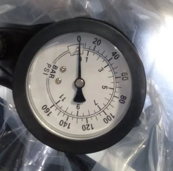 Bicycle Floor Air Pump with 160PSI Gauge