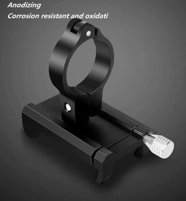 Universal Sturdy Aluminium Bicycle Phone Holder - Image 5