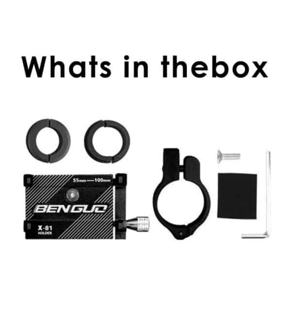 Universal Sturdy Aluminium Bicycle Phone Holder - Image 8