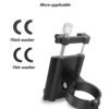 Universal Sturdy Aluminium Bicycle Phone Holder