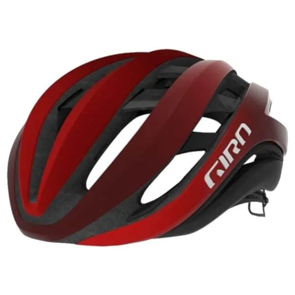 GiroHelmetAetherSpherical-Red Giro Aether Spherical Road Bike Helmet