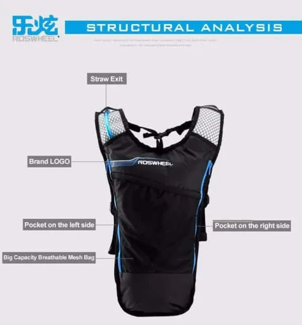 Roswheel 2L Hydration Backpack for Cycling and Outdoors activities